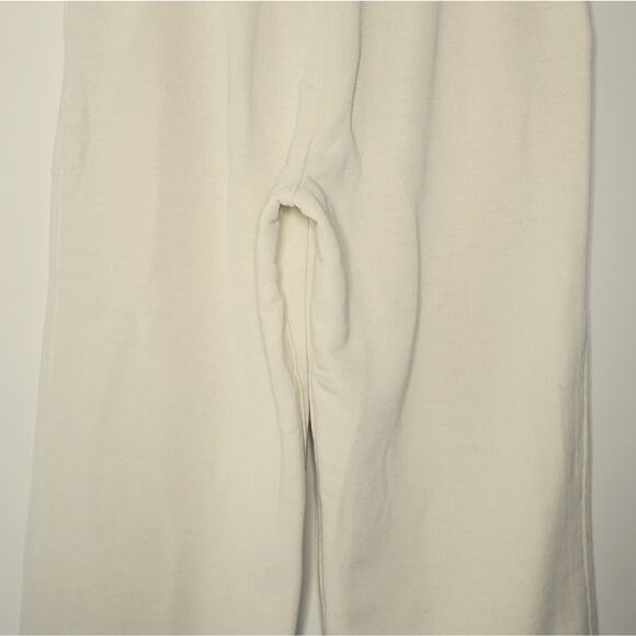 Smartwool Women's Recycled Terry Crop Wide Leg Pant In Almond NEW WITH TAGS - Picture 5 of 16